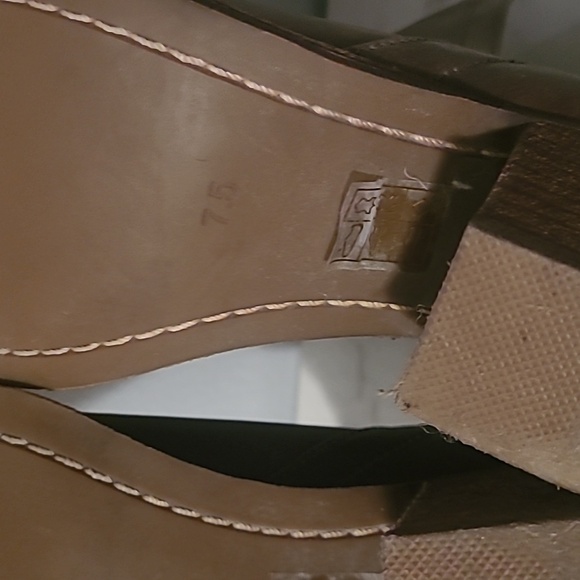 Jeffrey Campbell Cromwell Leather Ankle Boots Booties Sz 7.5 Brown Western Rodeo - Picture 15 of 16